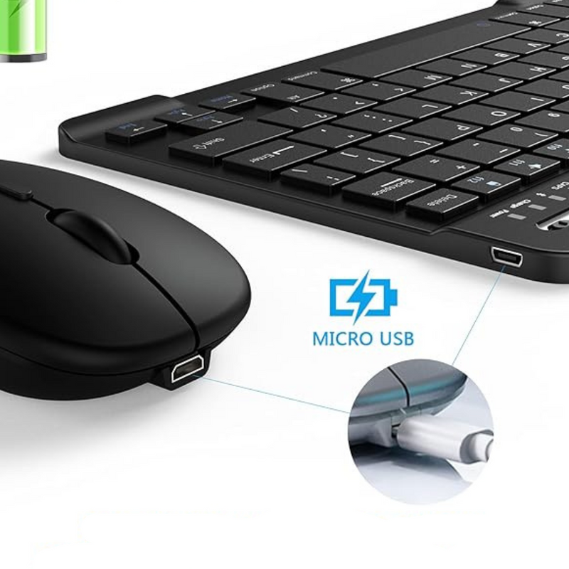 Kit Teclado + Mouse sem Fio