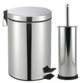 Lixeira Inox 5L com Escova